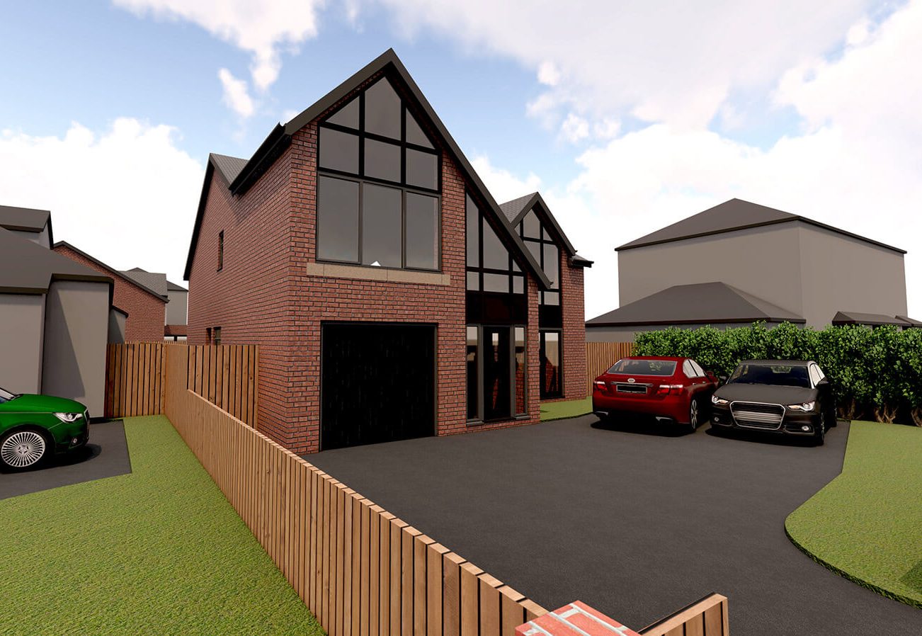 Bespoke house visual, Ainsworth