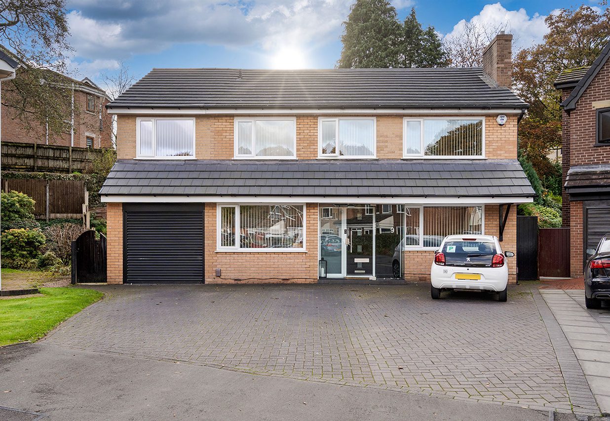 Completed house extension